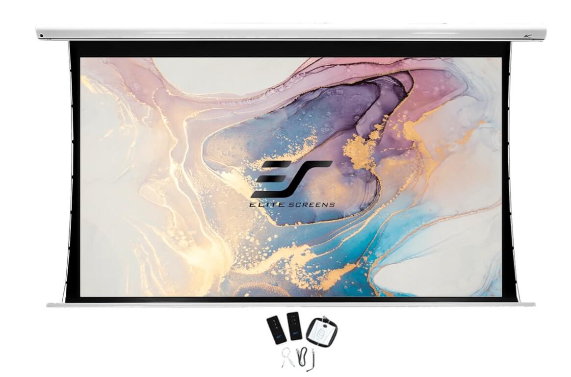 EliteScreens Saker SKT120XHD5-E12, ALR LONGTHROW oldalfeszített vetítővászon 265.7 x 149.4cm, 16:9