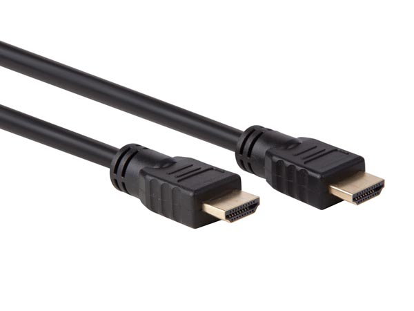 Velleman HDMI® 2.0 + Ethernet kábel, 0.75m, aranyozott