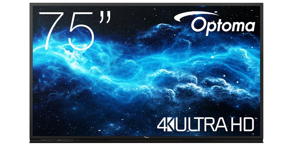 OPTOMA 3752RK interaktív display 75" 4K UHD , Android 11