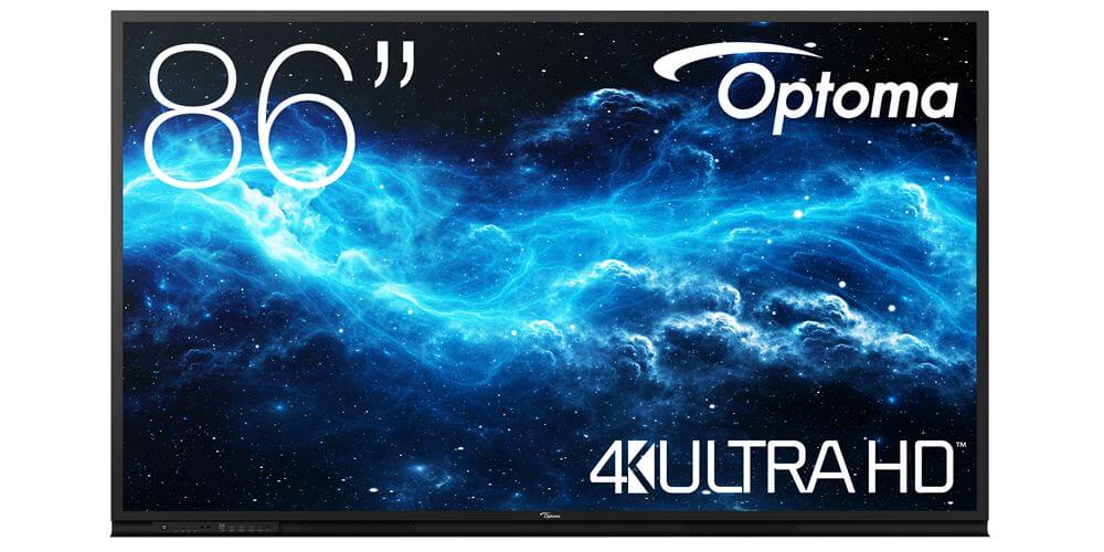 OPTOMA 3862RK interaktív display 86" 4K UHD , Android 11