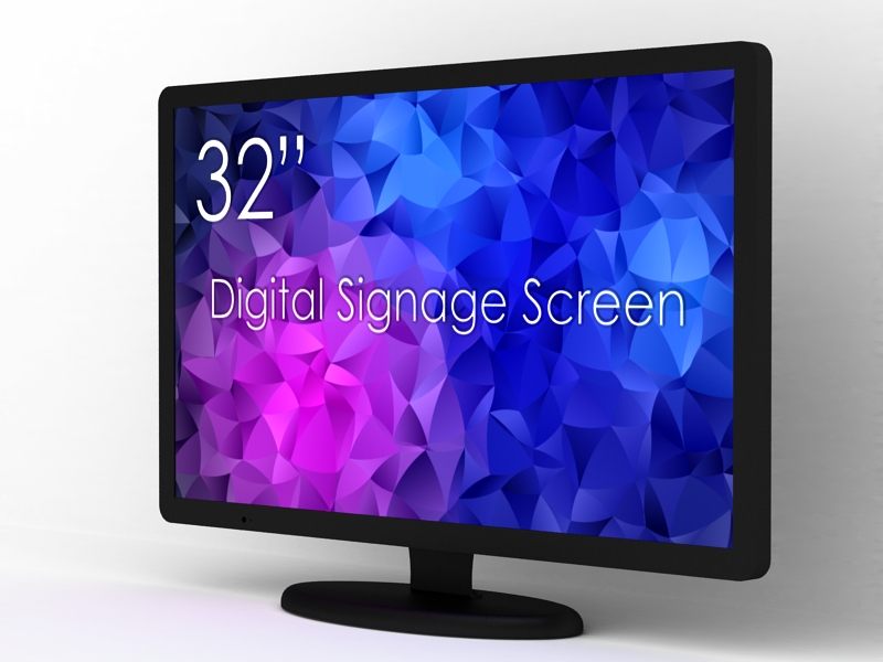 SWEDX SDST32K8-01 LED Touch Display 32", 4K, 24/7 Professional