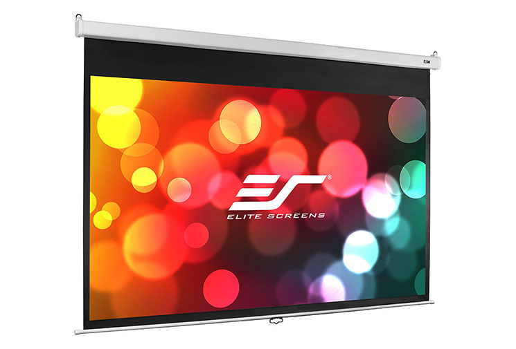 EliteScreens SRM-PRO M100VSR-PRO professzionális manuális vetítővászon, 152.4 cm X 203.2 cm, 4:3