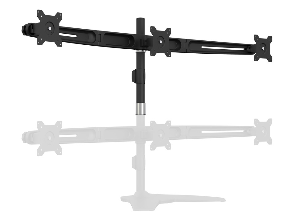 Multibrackets 5002 kiegészítő szett monitortartóhoz 3/6 kar, 8 kg/kar, döntés +/-20º, forgatás: +/-90º, fekete