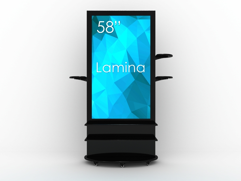 SWEDX SWL-65K8-A2 Lamina digitális Kiosk/Totem 65" 4K, fekete