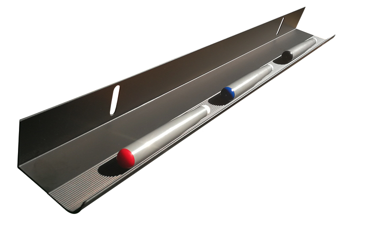 Evoboard Opentray MARKER tartó polc interaktív táblához, Aluminium