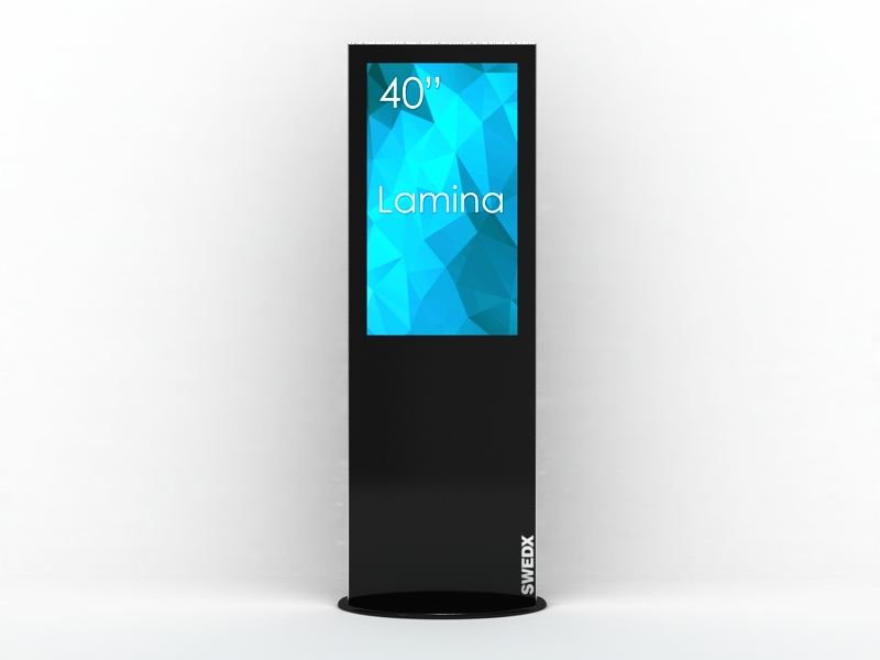 SWEDX SWL-40K8-A2 Lamina digitális Kiosk/Totem 40" 4K , fekete