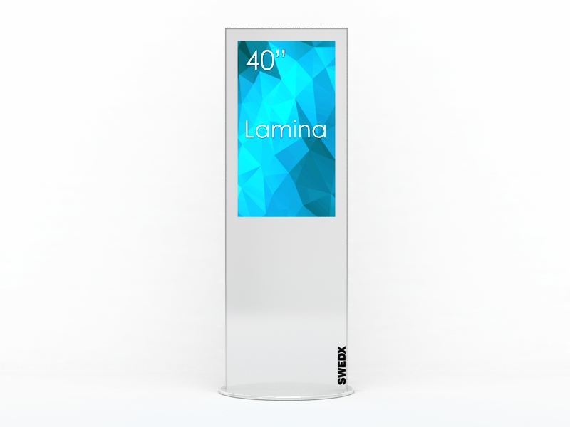 SWEDX SWL-40K8-A1 Lamina digitális Kiosk/Totem 40" 4K , fehér