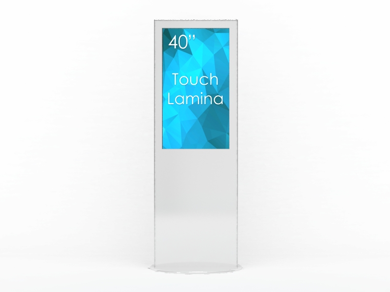 SWEDX SWLT-40K8-A1 Lamina TOUCH digitális Kiosk/Totem 40" 4K , fehér