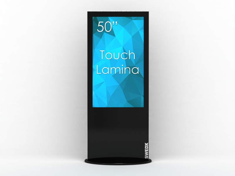 SWEDX SWLT-50K8-A2 Lamina TOUCH digitális Kiosk/Totem 50" 4K , fekete